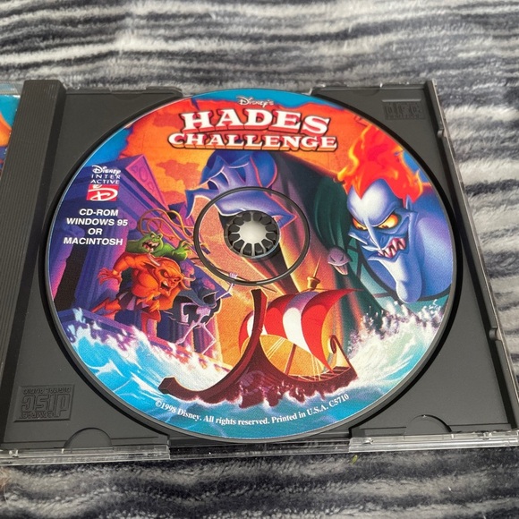 Hades Challenge PC CD Disney Interactive HERCULES Strategy Arcade Adventure Game - Picture 3 of 3